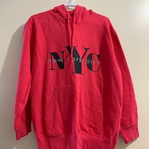 Bright Pink NYC Hoodie